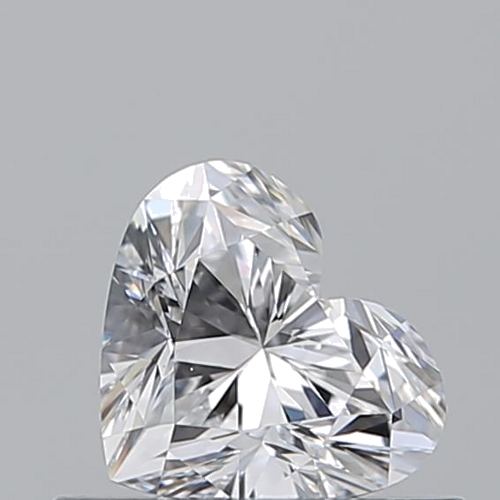 0.5 carat D-VS1 Natūralus Heart Deimantas (1)