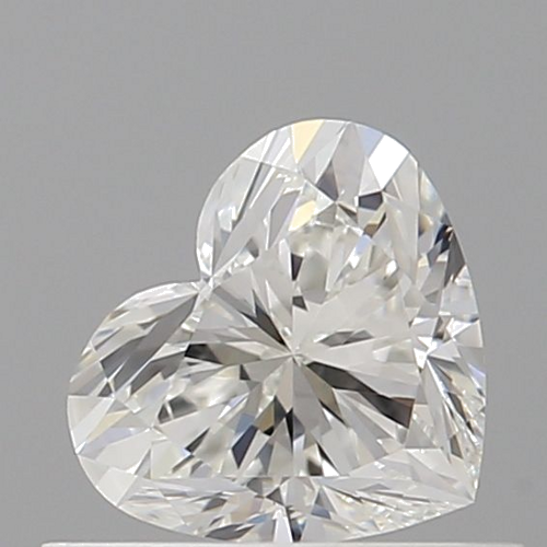 0.54 carat G-IF Natūralus Heart Deimantas (1)