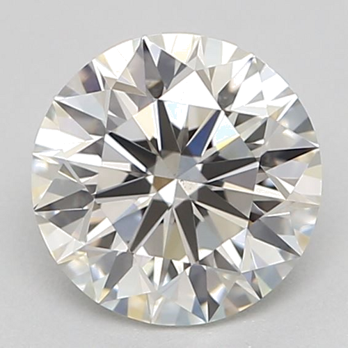 0.64 carat I-SI1 Excellent cut Natūralus Round Deimantas (1)