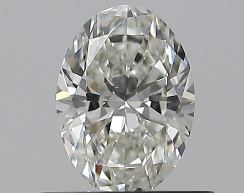 0.52 carat I-VS2 Natūralus Oval Deimantas (1)