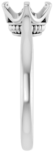 Sužadėtuvių Žiedas „Solitaire“ 925 Sidabro Round 8mm (4)