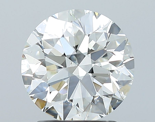 2.0 carat I-SI1 Excellent cut Natūralus Round Deimantas (1)