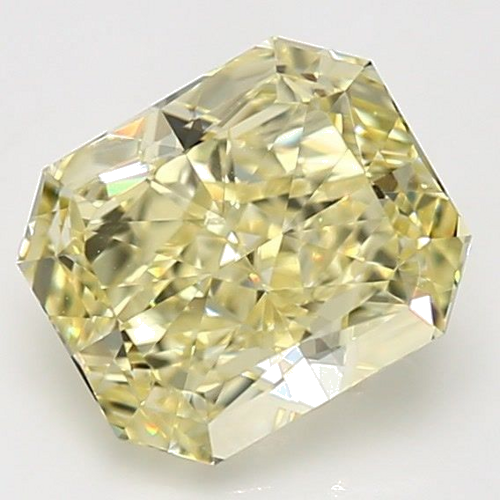 3.07 carat Fancy Yellow-VS2 Natūralus Radiant Deimantas (1)