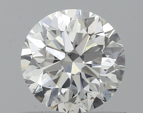0.72 carat E-SI2 Very Good cut Natūralus Round Deimantas (1)
