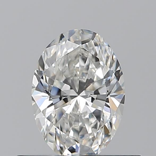 0.5 carat G-VS1 Natūralus Oval Deimantas (1)