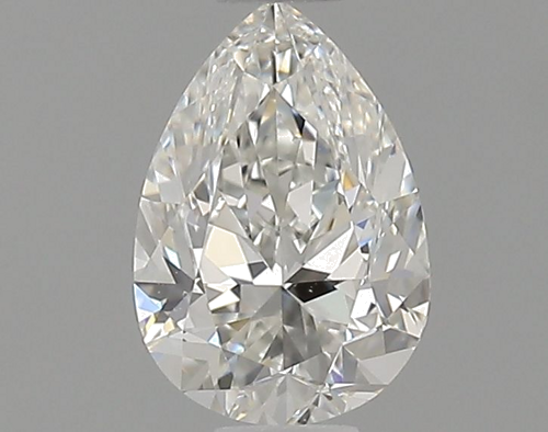 0.7 carat G-VS1 Natūralus Pear Deimantas (1)
