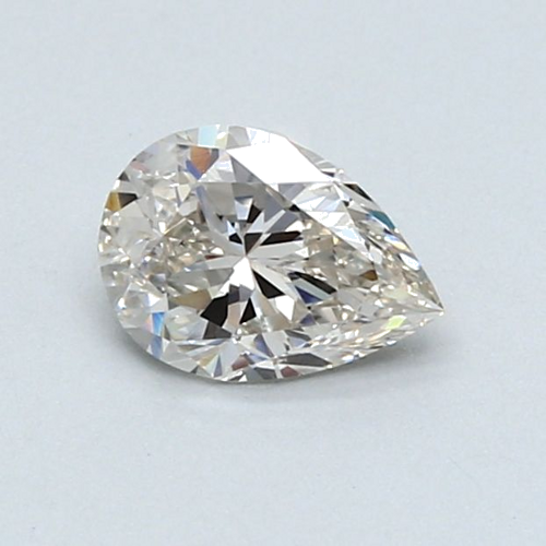 0.64 carat J-SI1 Natūralus Pear Deimantas (1)