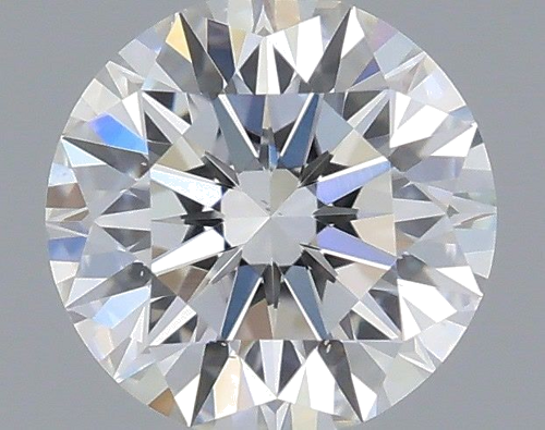 0.42 carat F-VS2 Excellent cut Natūralus Round Deimantas (1)