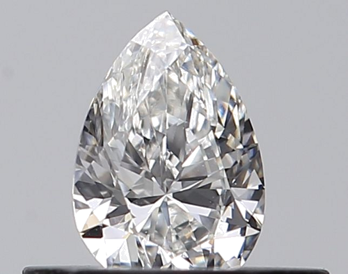 0.3 carat E-VVS1 Natūralus Pear Deimantas (1)