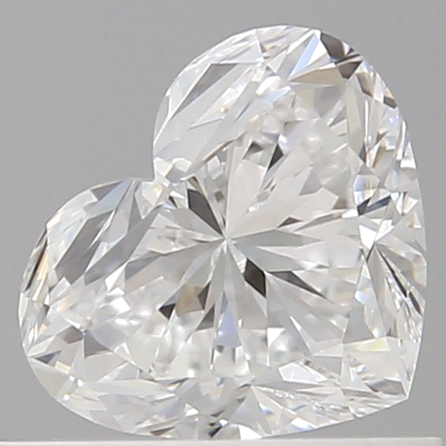 0.7 carat D-VVS1 Natūralus Heart Deimantas (1)