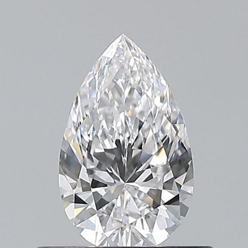 0.5 carat D-VS2 Natūralus Pear Deimantas (1)