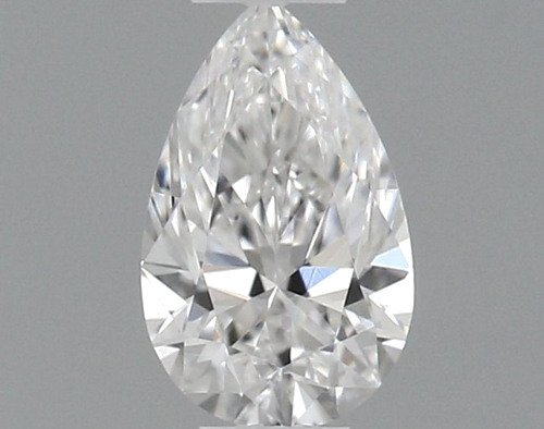 0.23 carat E-VS2 Natūralus Pear Deimantas (1)