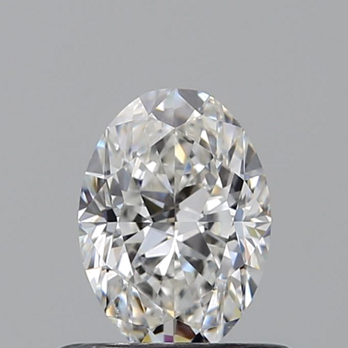 0.52 carat F-SI1 Natūralus Oval Deimantas (1)