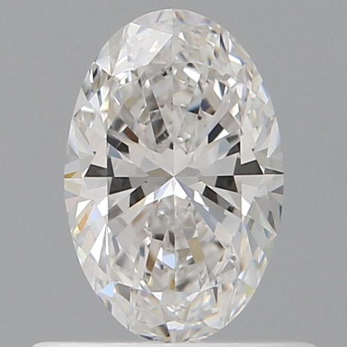 0.52 carat F-VVS2 Natūralus Oval Deimantas (1)