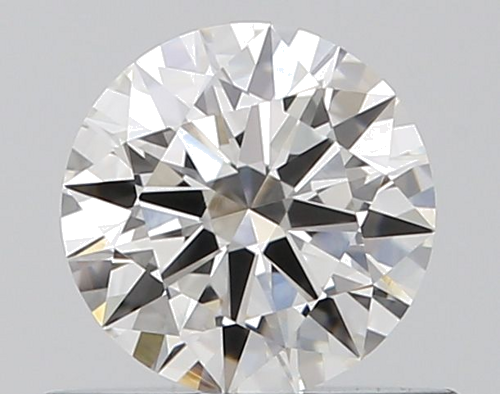 0.52 carat F-VVS1 Excellent cut Natūralus Round Deimantas (1)