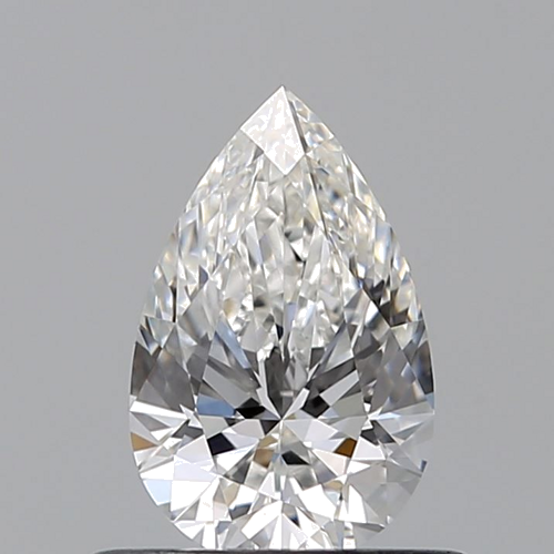 0.6 carat E-VS2 Natūralus Pear Deimantas (1)