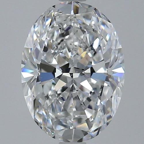 2.01 carat D-SI1 Natūralus Oval Deimantas (1)