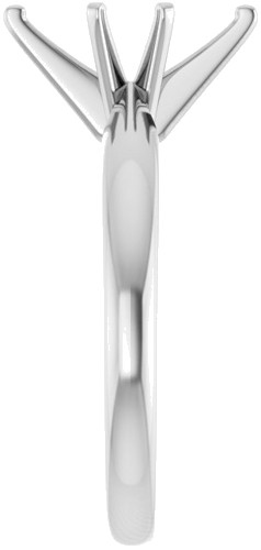 14K White 10.5x5.5 mm Marquise Solitaire Engagement Ring Mounting (4)