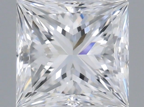 0.5 carat D-IF Natūralus Princess Deimantas (1)