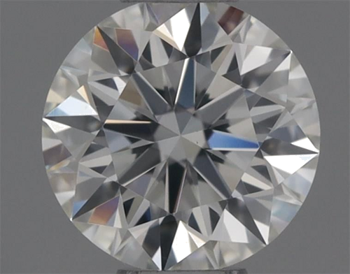 0.33 carat H-VVS2 Very Good cut Natūralus Round Deimantas (1)