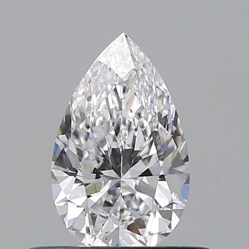 0.51 carat D-SI1 Natūralus Pear Deimantas (1)