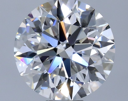 0.62 carat F-VVS1 Excellent cut Natūralus Round Deimantas (1)