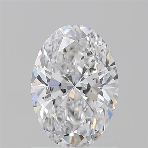 1.21 carat D-SI2 Natūralus Oval Deimantas (1)