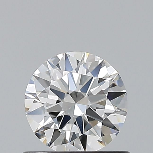 0.65 carat F-VVS2 Excellent cut Natūralus Round Deimantas (1)