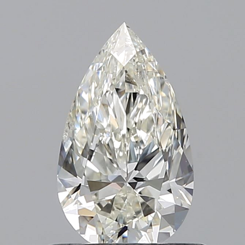 0.6 carat I-SI2 Natūralus Pear Deimantas (1)
