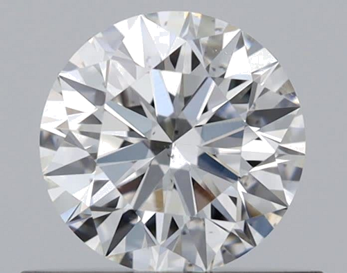 0.52 carat G-SI1 Excellent cut Natūralus Round Deimantas (1)