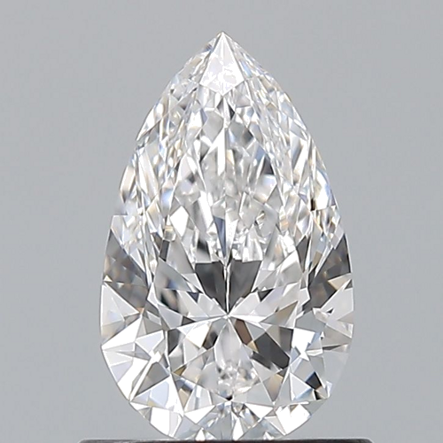 0.8 carat E-VVS2 Natūralus Pear Deimantas (1)