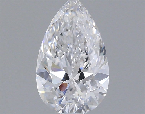 0.55 carat D-VS2 Natūralus Pear Deimantas (1)