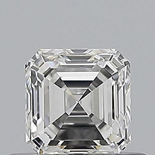 0.5 carat G-VVS1 Natūralus Asscher Deimantas (1)
