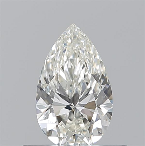 0.5 carat I-VVS2 Natūralus Pear Deimantas (1)