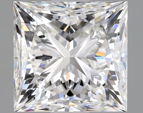 1.2 carat D-VVS1 Natūralus Princess Deimantas (1)