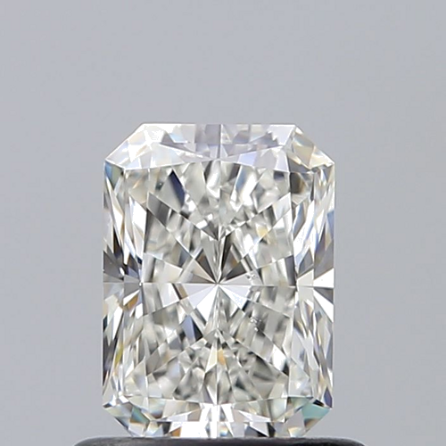 0.72 carat H-SI1 Natūralus Radiant Deimantas (1)