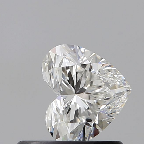 0.51 carat F-VS1 Natūralus Heart Deimantas (1)