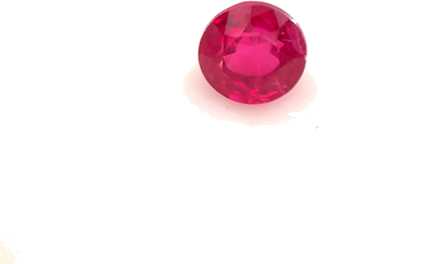 0.46 carat RED Round Rubinas (1)