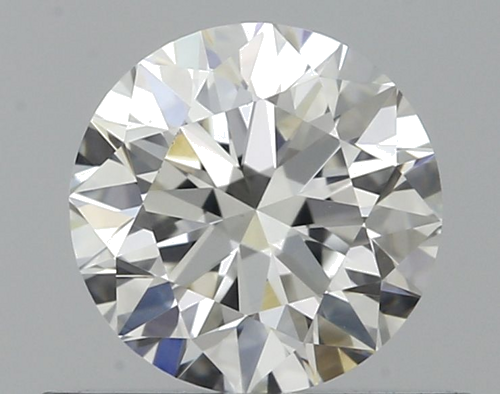 0.5 carat G-VVS2 Very Good cut Natūralus Round Deimantas (1)