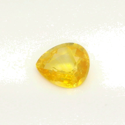 0.32 carat YELLOW Pear Safyras (1)