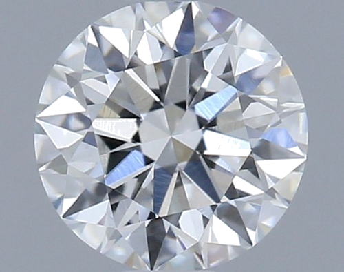 0.53 carat F-VVS2 Excellent cut Natūralus Round Deimantas (1)