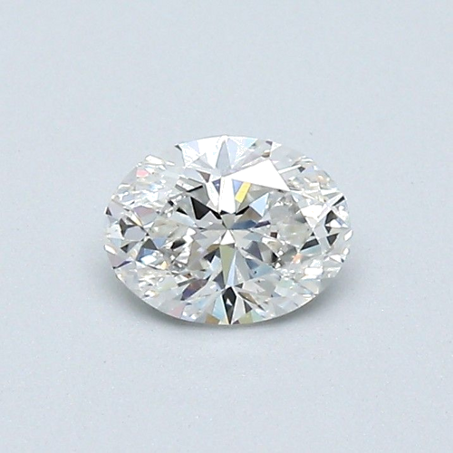 0.41 carat G-VS2 Natūralus Oval Deimantas (1)