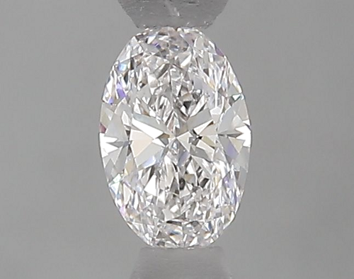 0.37 carat D-VS2 Natūralus Oval Deimantas (1)