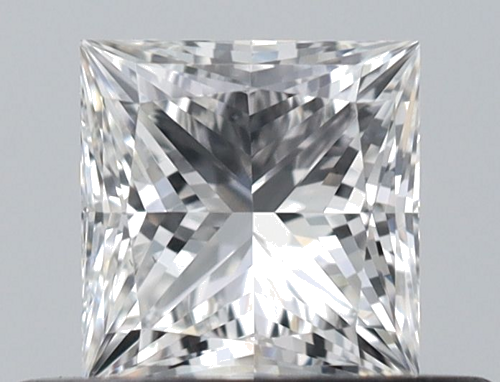 0.4 carat F-VS2 Natūralus Princess Deimantas (1)