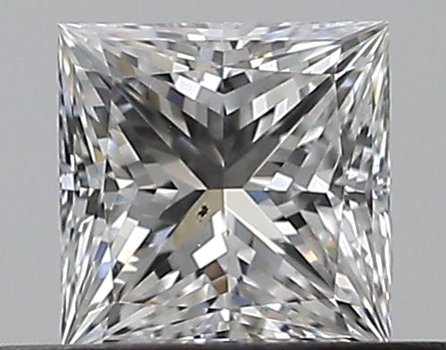 0.4 carat E-VS2 Natūralus Princess Deimantas (1)