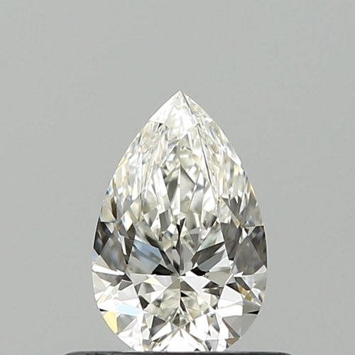0.5 carat H-VS2 Natūralus Pear Deimantas (1)
