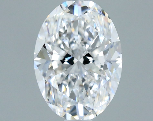 0.7 carat D-VS2 Natūralus Oval Deimantas (1)