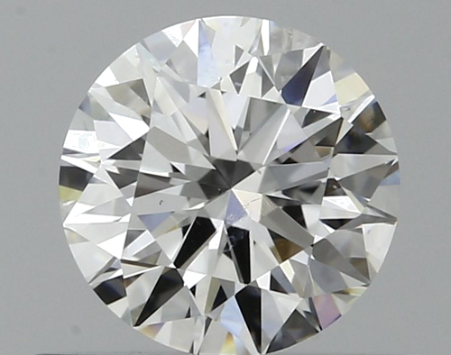 0.5 carat F-SI2 Excellent cut Natūralus Round Deimantas (1)