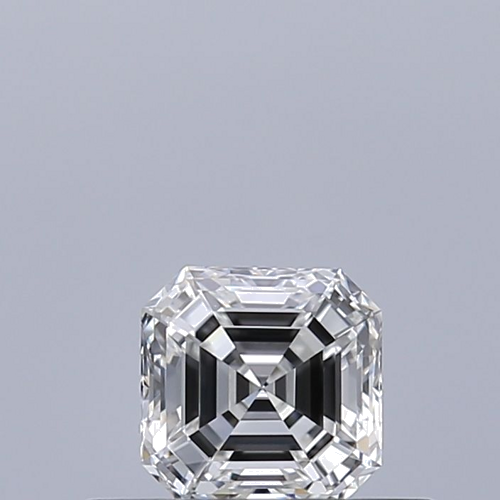 0.32 carat F-VVS1 Natūralus Asscher Deimantas (1)