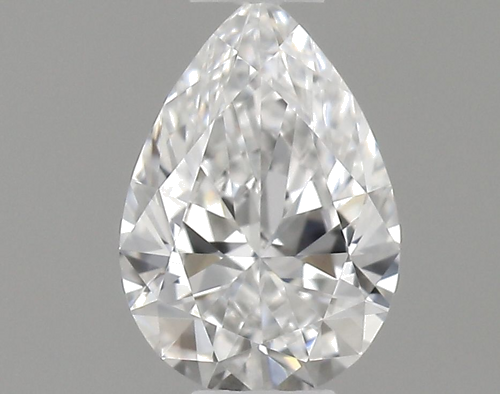 0.28 carat D-VVS2 Natūralus Pear Deimantas (1)